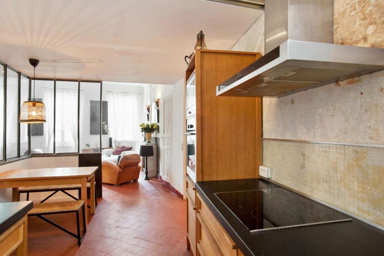 Charming And Large Duplex Flat With Beautiful Terrace In Avignon Lejlighed Eksteriør billede