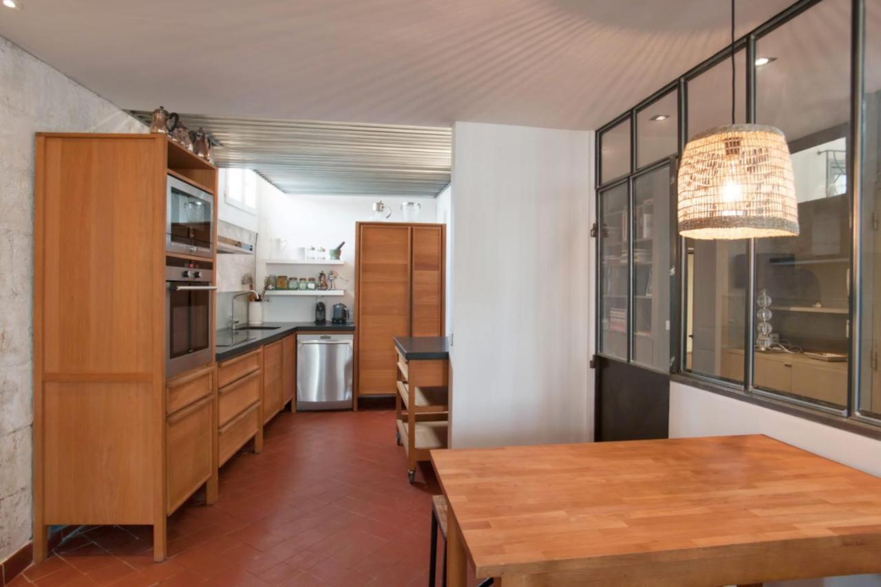 Charming And Large Duplex Flat With Beautiful Terrace In Avignon Lejlighed Eksteriør billede